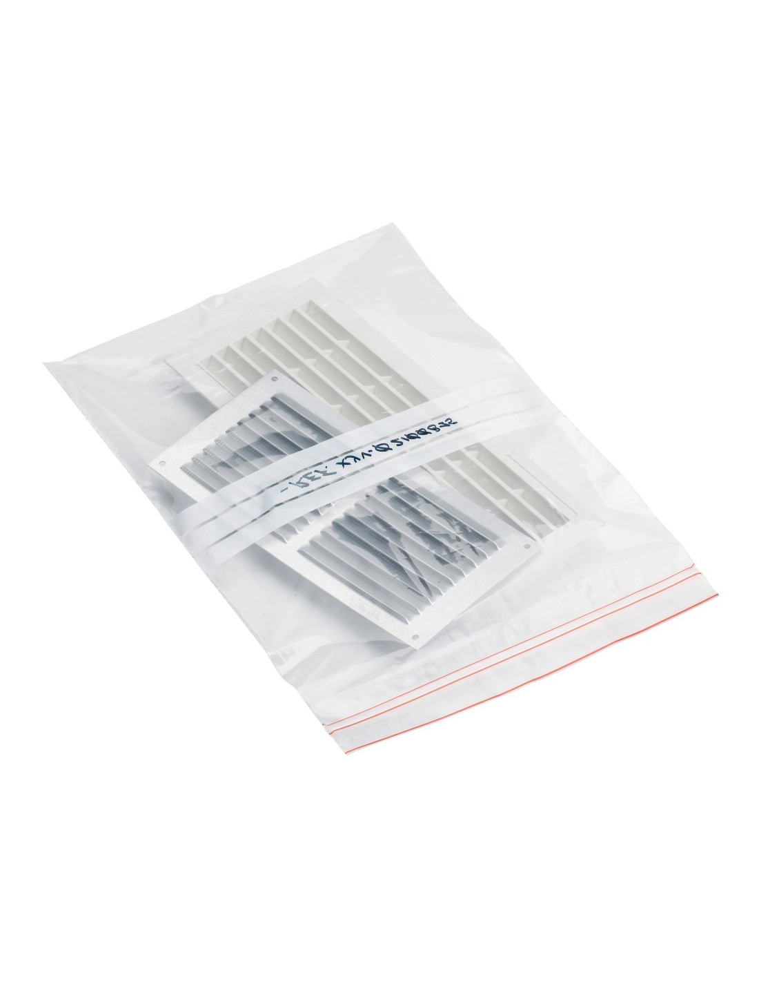Sac plastique ZIP 120x180 mm - Sachet ZIP transparent 50µ en PEBD - Carton  de 1000 sacs