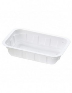 Barquette scellable blanche 2