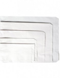 Sac plat kraft blanc 2