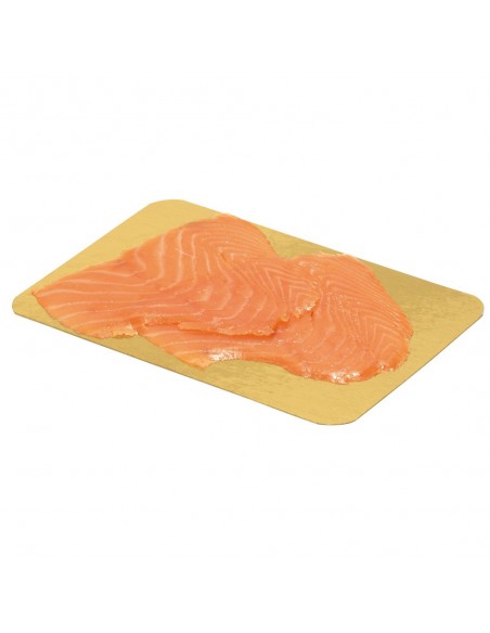 Plaque carton alimentaire pour charcuterie ou plaque à saumon