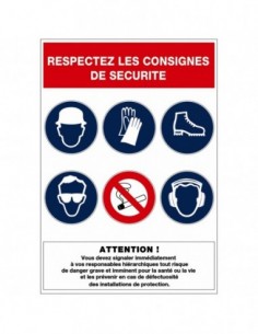 Panneau de consignes de... 2