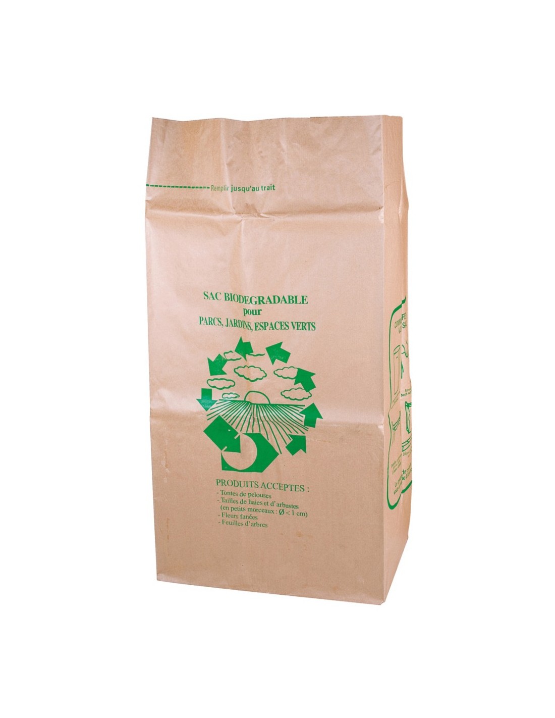 Sac papier à déchets - Le sac poubelle en papier kraft