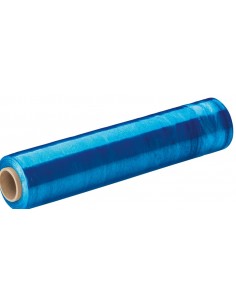 Film étirable d'emballage, film plastique bleu pour l'emballage, rouleau de  protection en plastique pour l'expédition, rouleau de 50 cm et jusqu'à 400