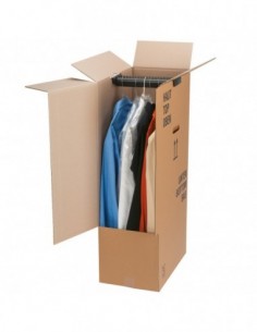 Caisse carton penderie pour... 2