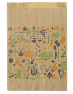 Sac primeur en kraft 2